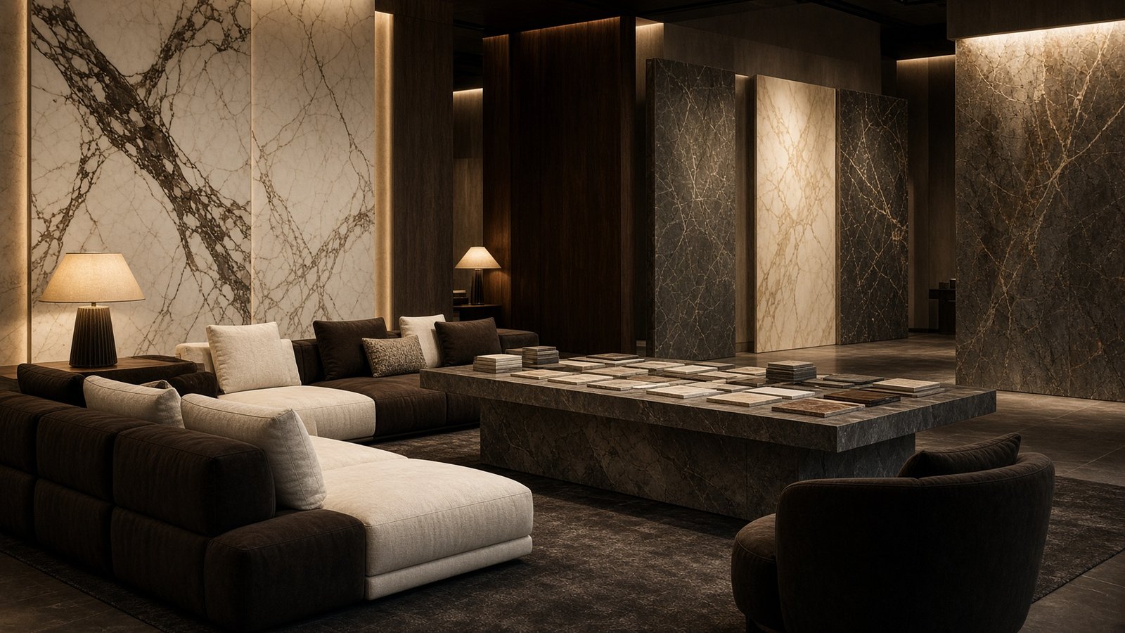 The Atelier exotic stone gallery